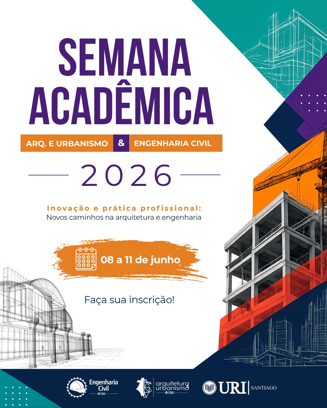 Sem. Acad. Arquitetura e Urbanismo e Engenharia Civil 2026